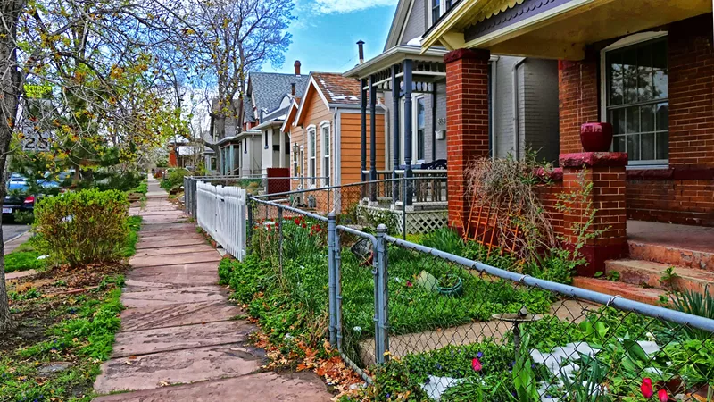Image: Denver's Lincoln Park neighborhood shines.