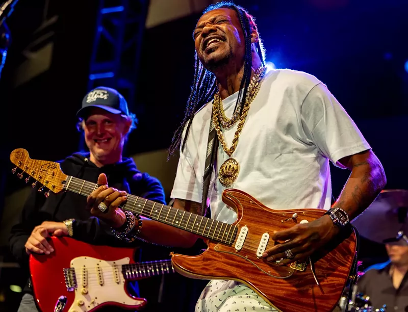 Image: Eric Gales, who has been called the "best blues guitarist in the world," is set to make his Red Rocks debut as headliner of the inaugural Tequila Blues Festival on Sunday, April 13.