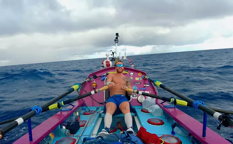 Image: Testing the Waters: For Tez Steinberg, No Ocean Is Too Big to Cross for a Cause