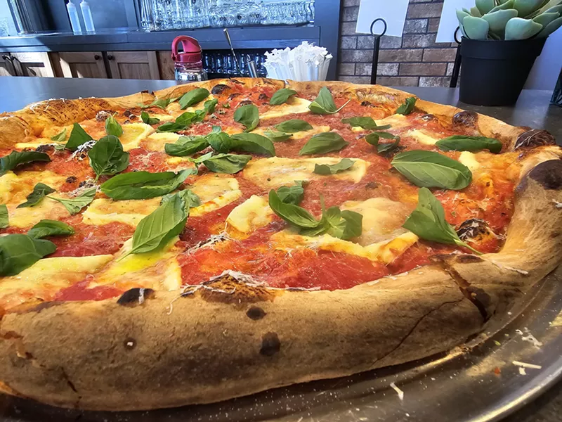Image: whole pizza