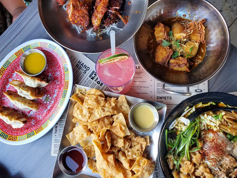 Image: various dishes on plates
