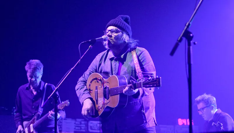 Image: Wilco co-headlines Red Rocks with Sleater-Kinney on Tuesday.