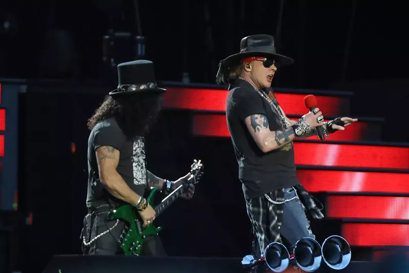 Image: Guns N' Roses headlines Dick's Sporting Goods Park on Monday.
