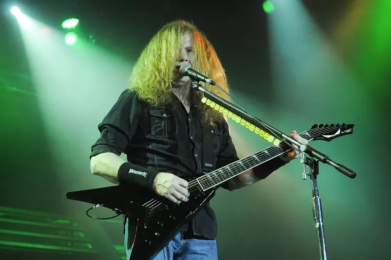 Image: Megadeth teams up with Lamb of God tonight at Ball Arena.