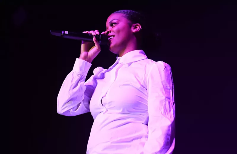 Image: Ari Lennox performs as part of Dreamville on the Rocks on Saturday at Red Rocks Amphitheatre.