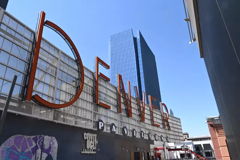 Image: The Pavilions sign