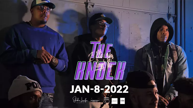 Image: The Knock, a new monthly hip-hop house party, returns Saturday, January 8th.