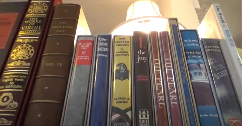 Image: A shelf from South Broadway's the Printed Page.