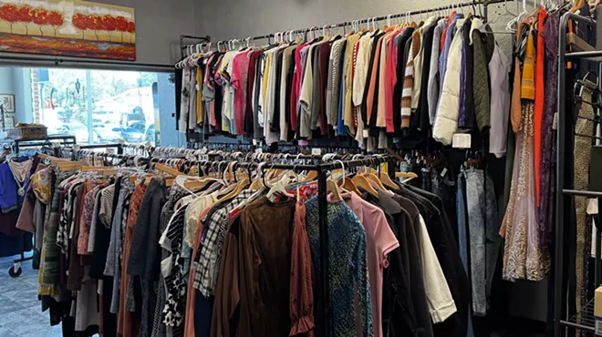 The inside of Lucky Deals Thrift Store in Wheat Ridge.