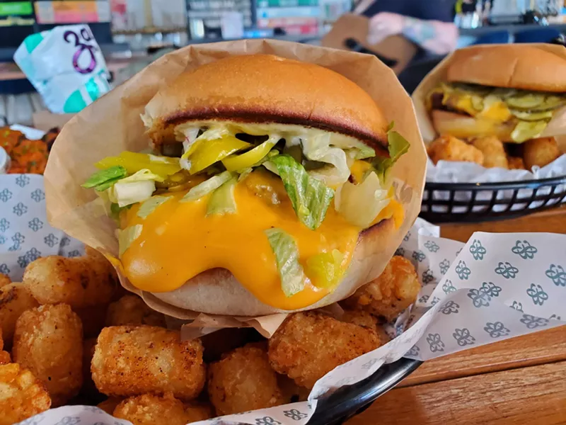 Image: a cheeseburger