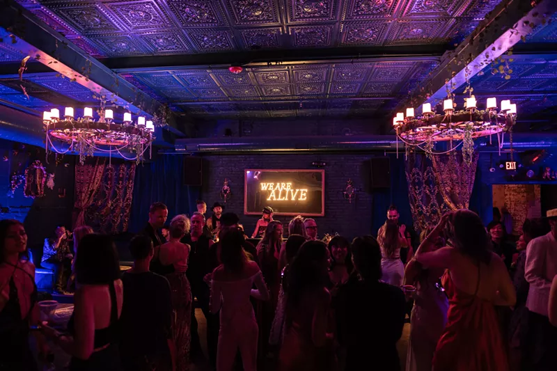 Image: Everything from lighting to ceiling texture is curated in Mockingbird's transformative space.