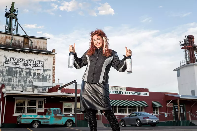 Image: Heather Bean is the owner and distiller at Syntax Distillery, which opened in Greeley in 2010.