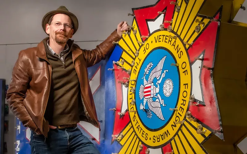 Image: Michael Mitchel fought to save VFW Post 1.