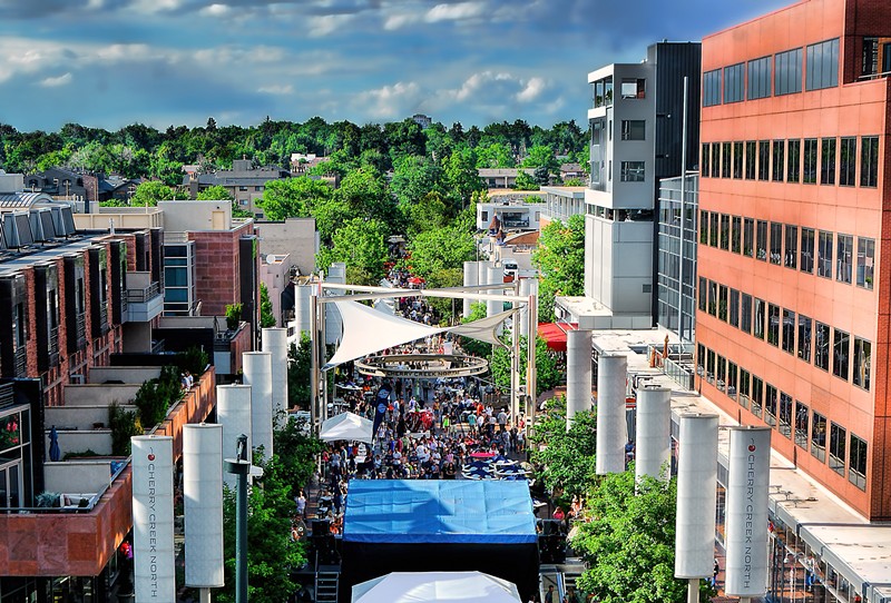 The Cherry Creek Arts Festival fills Cherry Creek North with art, music and more.