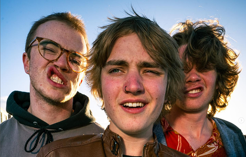 Image: Mood Swing Misery, which Maxwell Hendrickson, left, drums in, is the reason Braeburn Records decided to get back into the game after twenty-plus years.