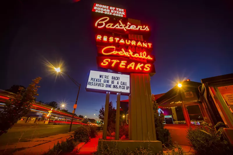Image: Bastien's Steakhouse on East Colfax was one of Nathan Dolbeare's favorites.