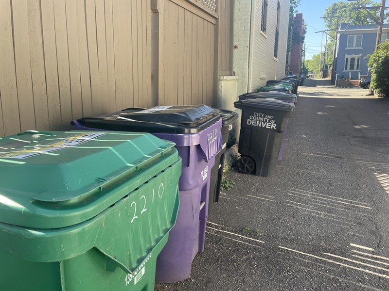 Denver residents now have composting, trash and recycling, but most people are only using two if the services