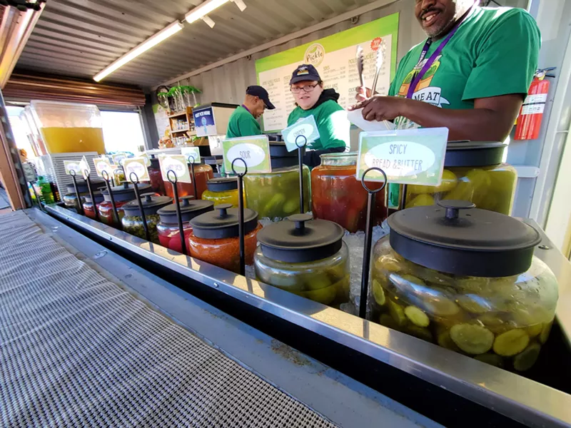 Image: The Pickle Patch is a new addition to the Mile High Flea Market.