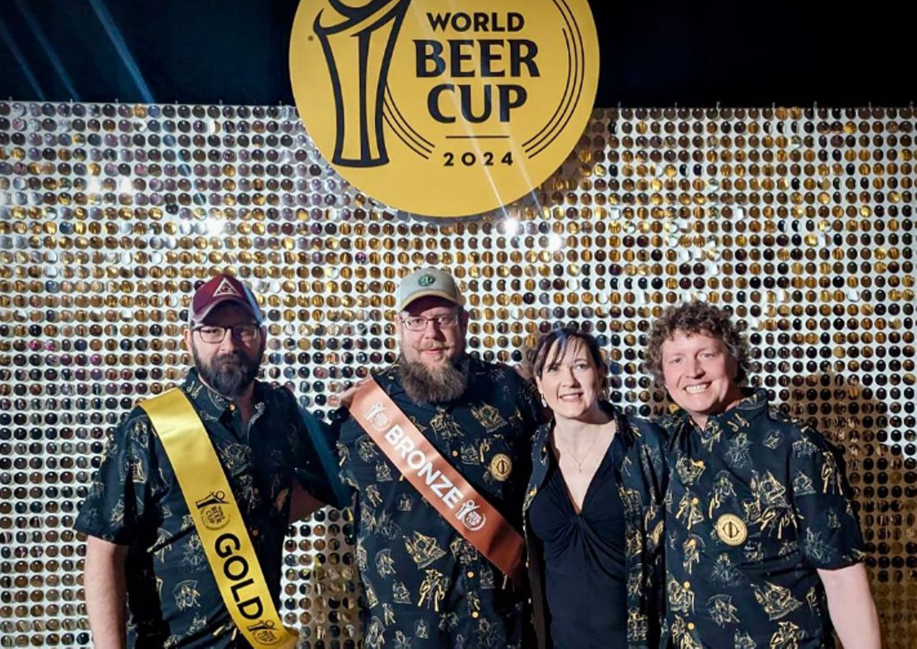 River North won gold in the coffee stout or porter category and bronze for its pumpkin beer.