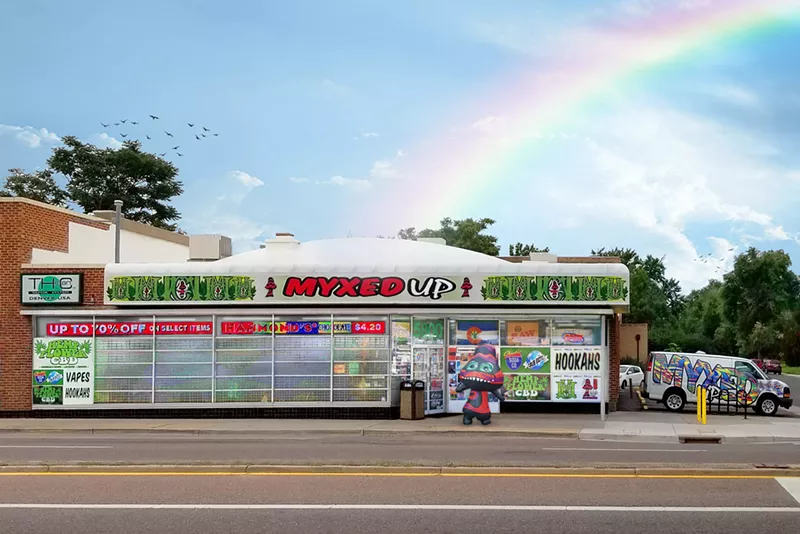 Image: Myxed Up hasn't left Colfax Avenue for thirty years.