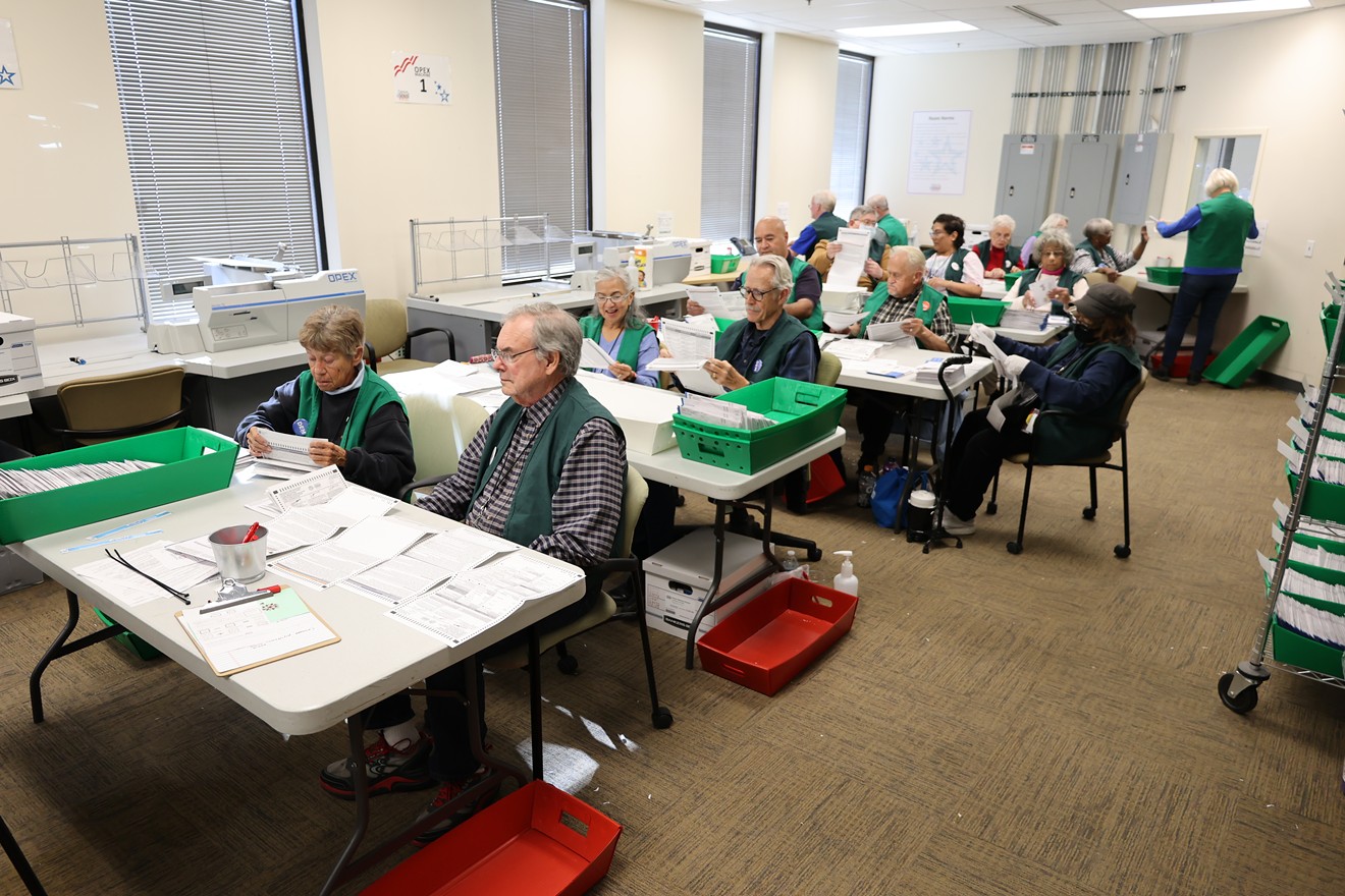 Election judges in Denver say the work is fun.