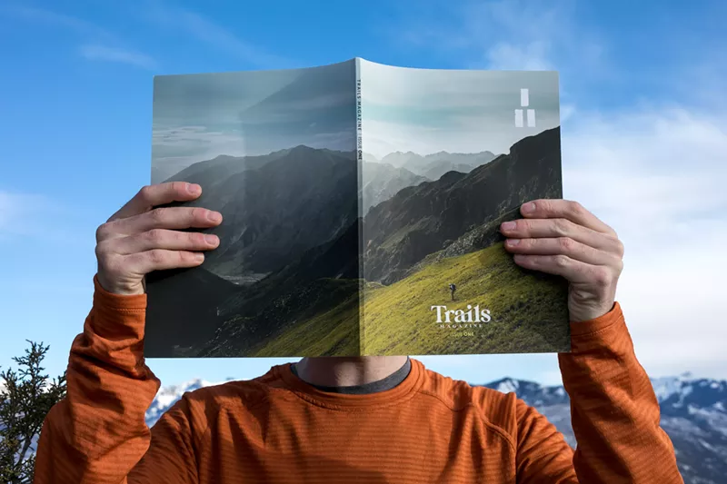 Image: The first edition of Trails Magazine is available to subscribers now.