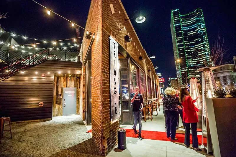 Image: The Triangle Bar is closing indefinitely.