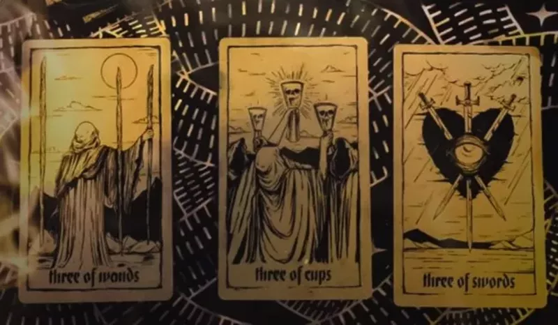 Image: A preview of the tarot deck from TRVE Brewing designer Max Sherman.