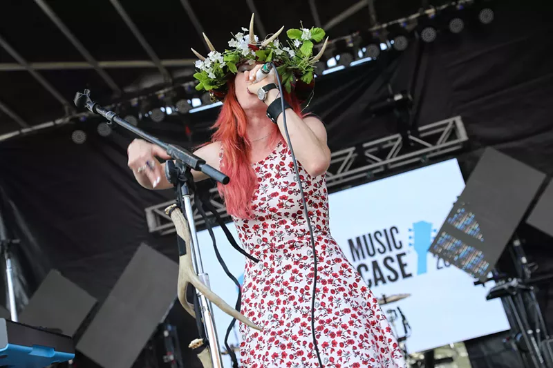 Image: Church Fire at the 2017 Westword Music Showcase.