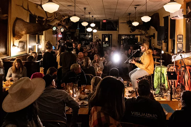 Image: Good times at the Antlers in Yampa.