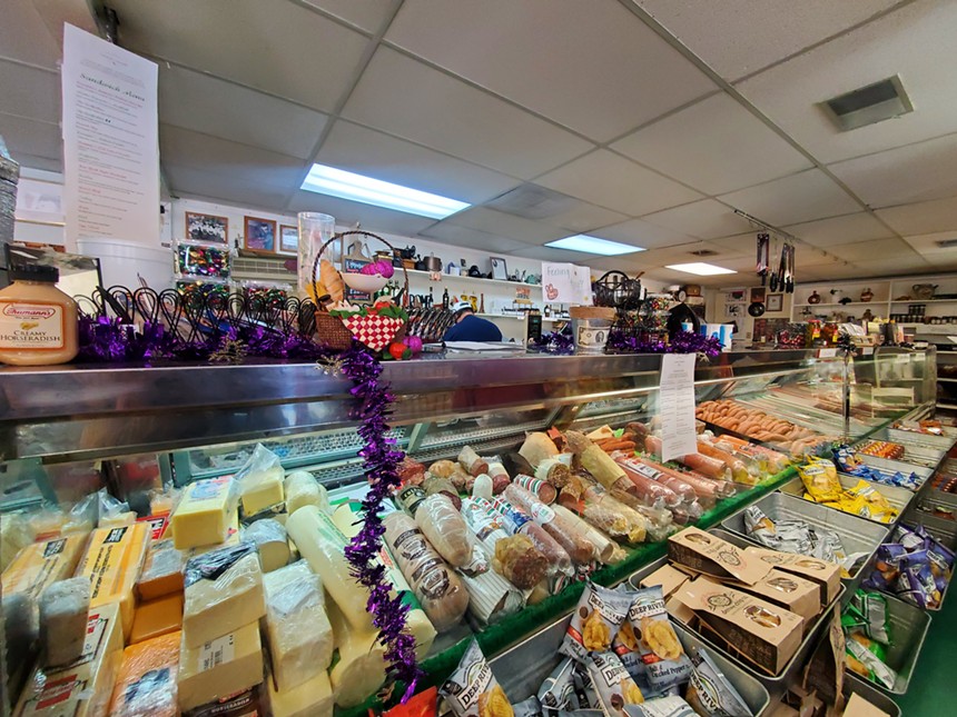 Load up on all kinds of Italian culinary delights while you pick up your sandwiches. - MOLLY MARTIN