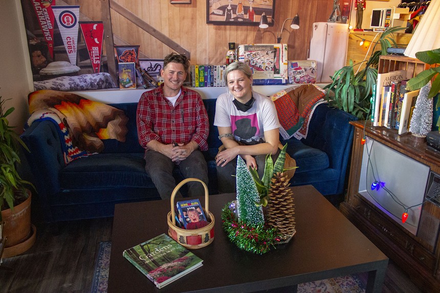 Owner Josh Sampson and vendor manager Lexi Wilson founded Garage Sale during the fall of 2020 with a key mission: to allow customers to have fun. - CLAIRE DUNCOMBE