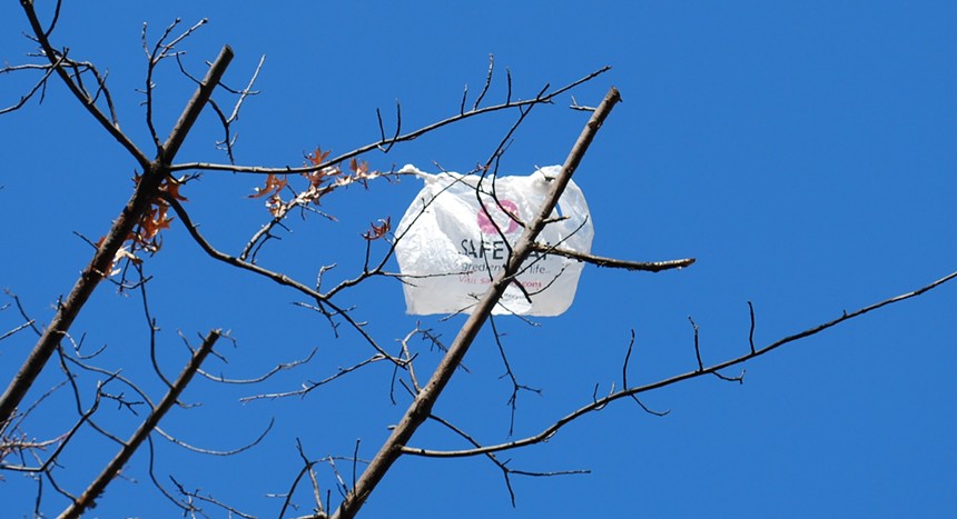Say goodbye to plastic bags, unless you're willing to pay for them. - OWEN PARRISH/FLICKR