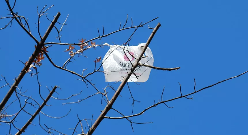 Say goodbye to plastic bags, unless you're willing to pay for them. - OWEN PARRISH/FLICKR
