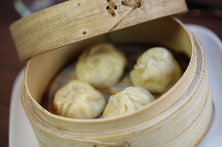 ChoLon's French onion soup dumplings are the ideal finale to a night out. - COURTESY CHOLON