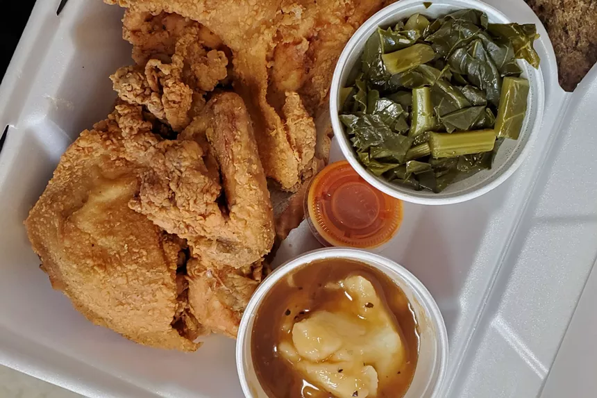 The Welton Street Cafe serves up one of the best fried chickens in Denver. -MOLLY MARTIN