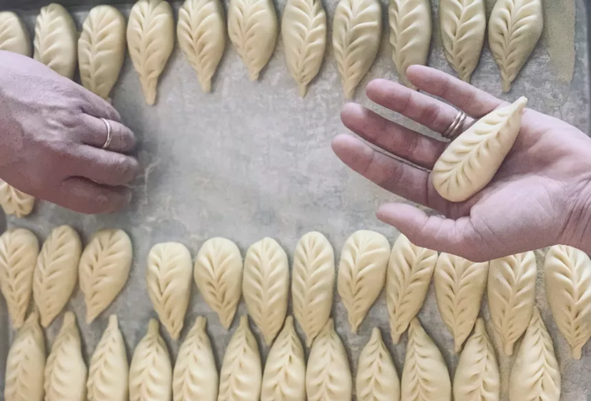 Culurgiones are traditional Sardinian stuffed pasta. - CASA CROBU