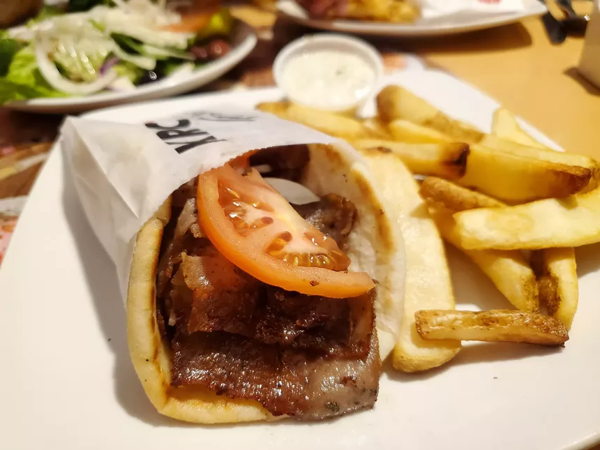 Short Stop Flaming Saganaki at Lookin' Good Restaurant & Lounge Westword