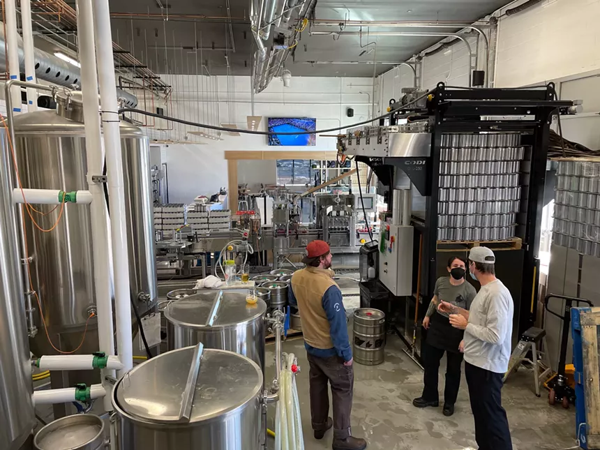 Westbound started canning more beer during the pandemic. -JONATHAN SHIKES