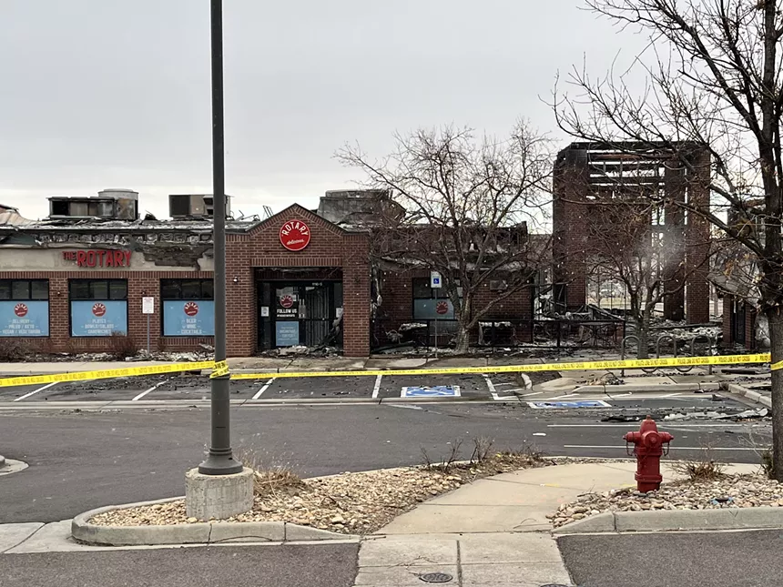 The Rotary's Louisville location was destroyed in the Boulder county fires just two weeks after opening. - THE ROTARY