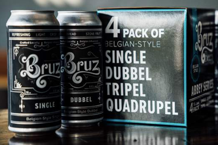 Bruz's mixed four-pack could see expanded distribution. - BRUZ BEERS