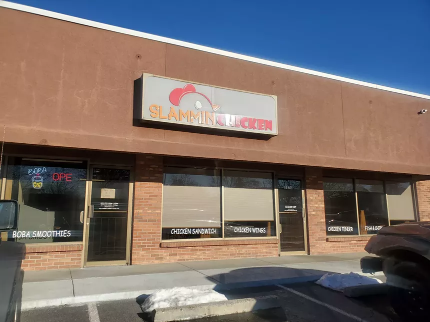 Slammin Chicken has been open for just two months. - MOLLY MARTIN