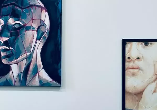 "Fractured Perceptions" and "Distortion," both of David. - PLATFORUM