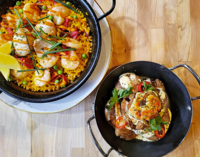 Friday and Saturday are paella nights at Lucina. - LUCINA/INSTAGRAM