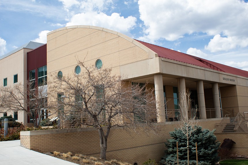 The School of Mines Museum of Earth Science houses several notable exhibits, such as moon rocks. - NATE DAY