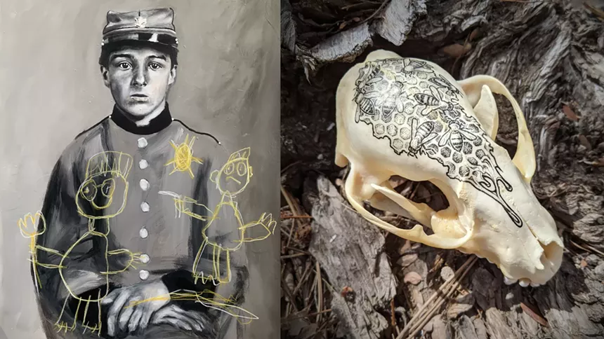 Samsara artwork by Robert Davis Garner and Matt Verges. - ROBERT DAVIS GARNER AND MATT VERGES