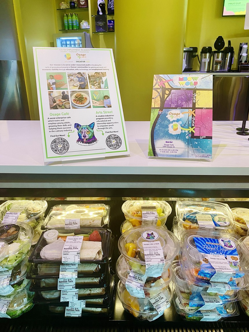 Osage Cafe provides several grab-and-go items for HELLOFOOD. - LORI LAURITA