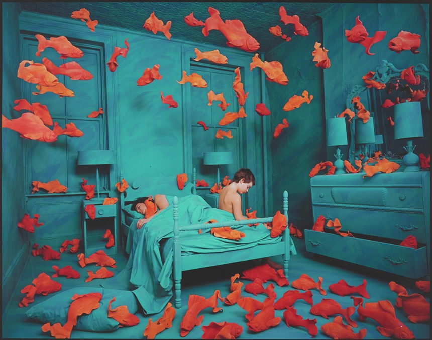 "Revenge of the Goldfish," by Sandy Skoglund. - DENVER ART MUSEUM