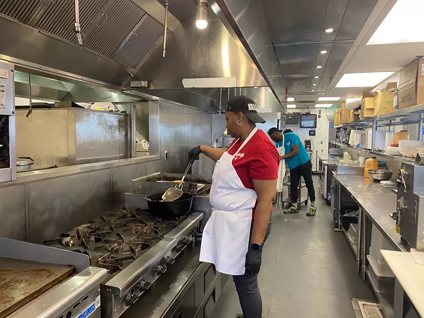 Welton Street Cafe is back in business in a commissary space on the edge of Five Points. - KRISTIN PAZULSKI