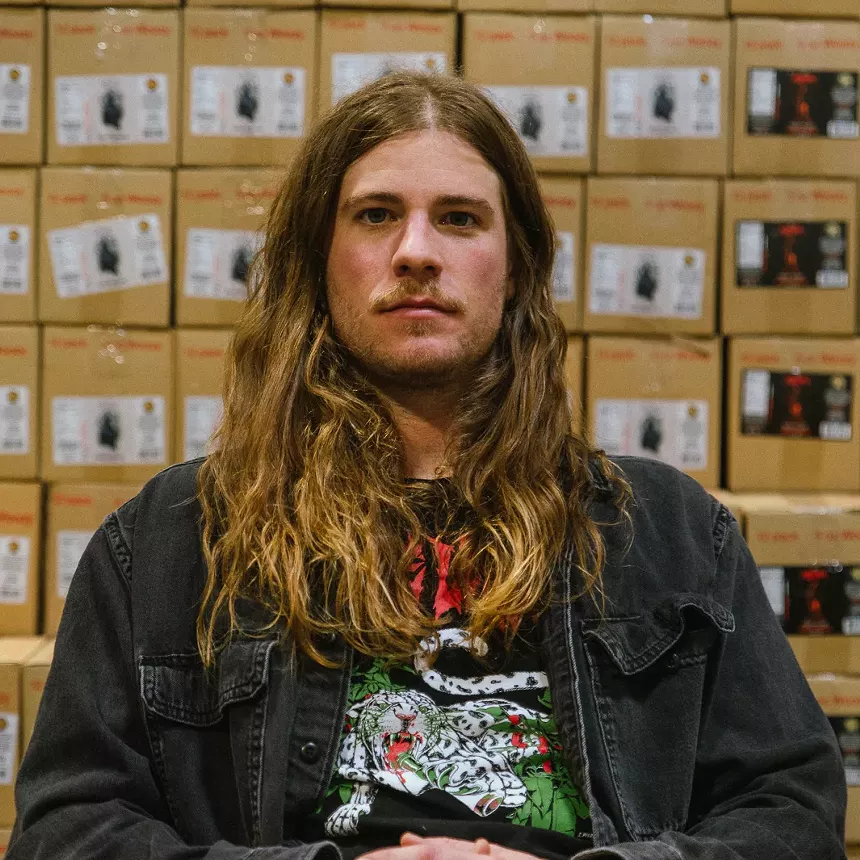 Shaun Goodwin started Sauce Leopard after being laid off from his bartending job in 2020. - JOEY MORIAN